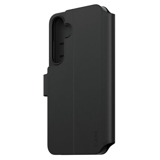 Etui na Samsung Galaxy S25+ S936, PanzerGlass, Care Feature Kickstand Wallet, Czarne