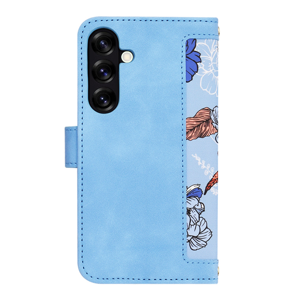 Etui na Samsung Galaxy S25+ S936, Techsuit, FlipCraft, Niebieski