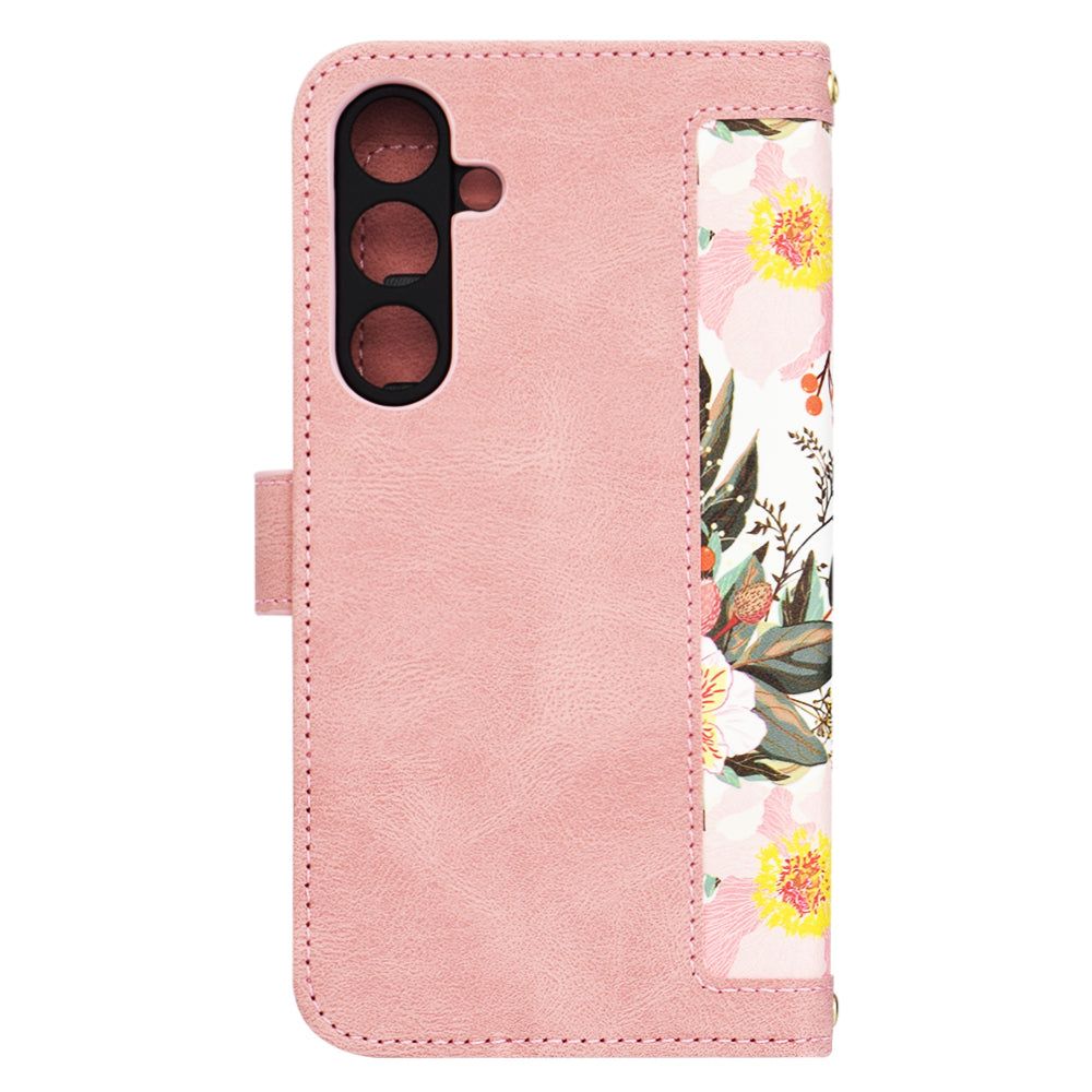Etui na Samsung Galaxy S25+ S936, Techsuit, FlipCraft, Różowe