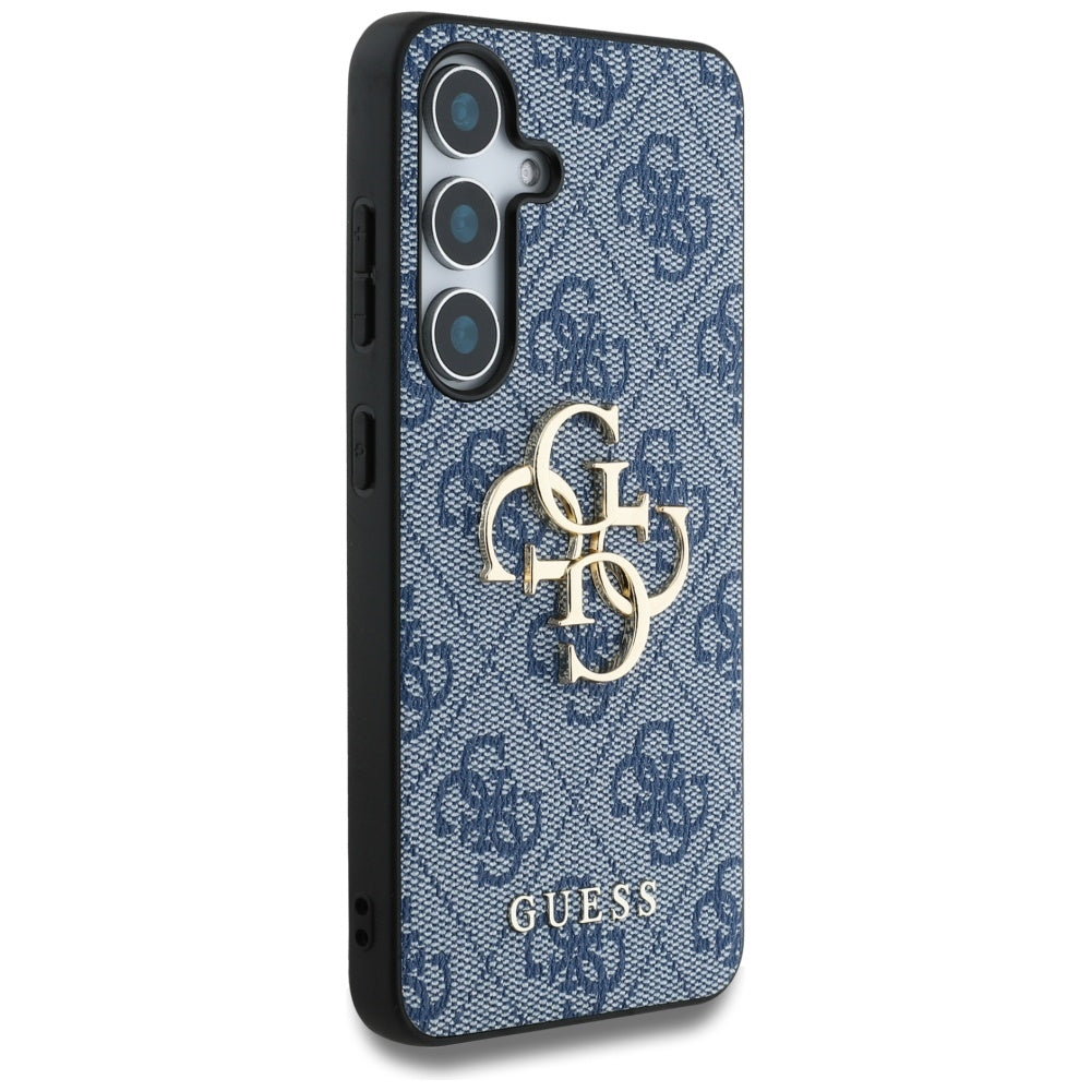 Etui na Samsung Galaxy S25 S931, Guess, 4G Big Logo, Niebieskie