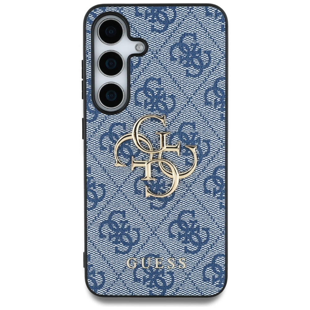 Etui na Samsung Galaxy S25 S931, Guess, 4G Big Logo, Niebieskie