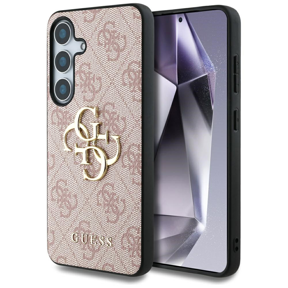Etui na Samsung Galaxy S25 S931, Guess, 4G Big Logo, Różowy