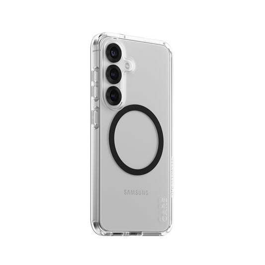 Etui na Samsung Galaxy S25 S931, PanzerGlass, Care Urban Combat, Czarne Przezroczyste
