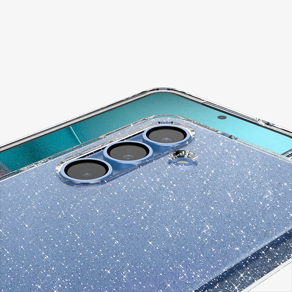 Etui do Samsung Galaxy S25 S931, Spigen, Liquid Crystal Glitter, Przezroczyste ACS08997