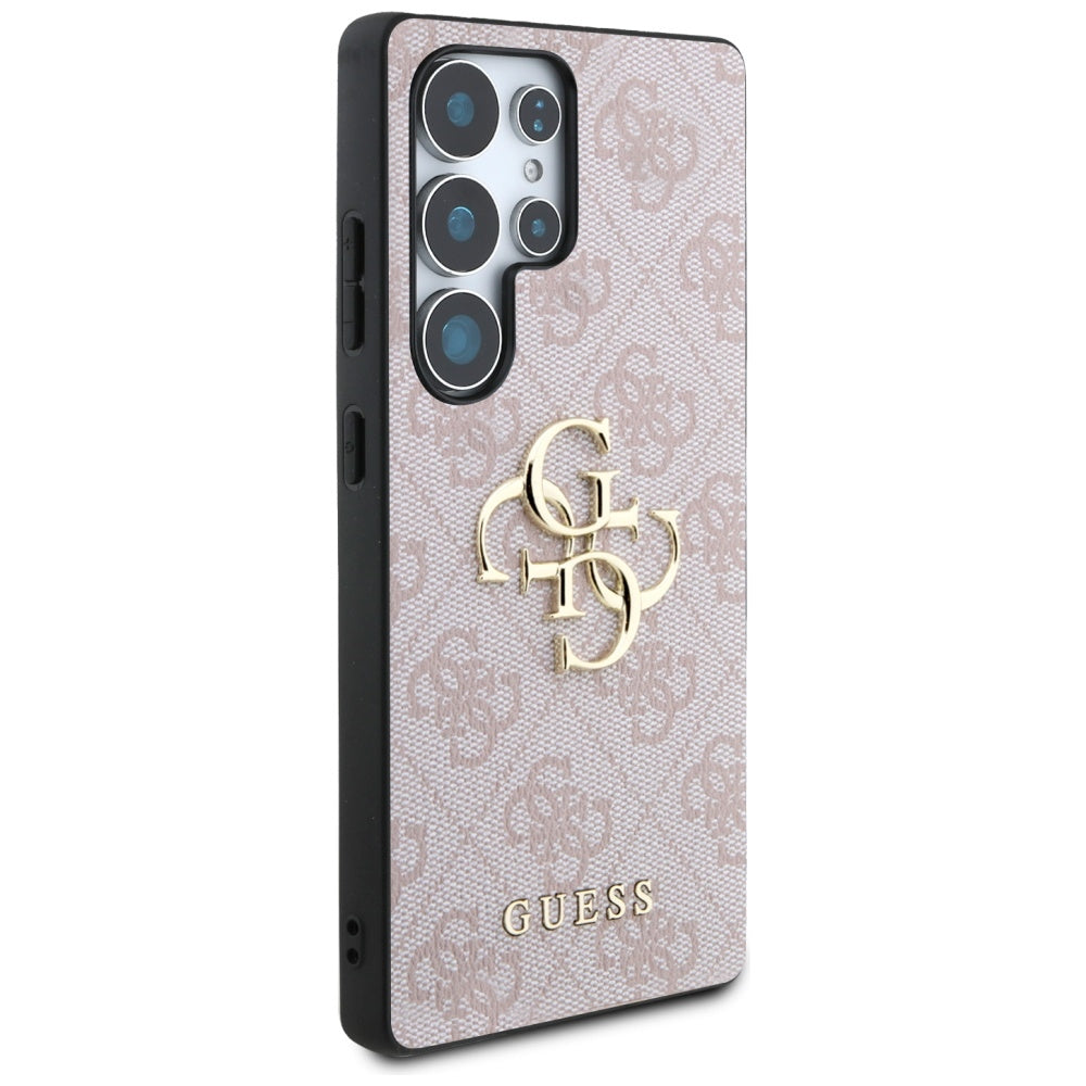 Etui na Samsung Galaxy S25 Ultra S938, Guess, 4G Big Logo, Różowy