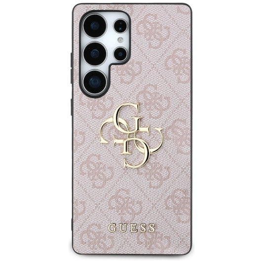 Etui na Samsung Galaxy S25 Ultra S938, Guess, 4G Big Logo, Różowy