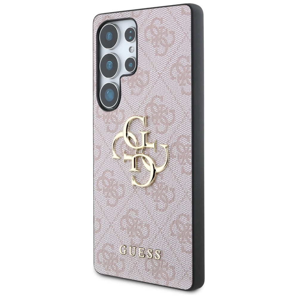 Etui na Samsung Galaxy S25 Ultra S938, Guess, 4G Big Logo, Różowy