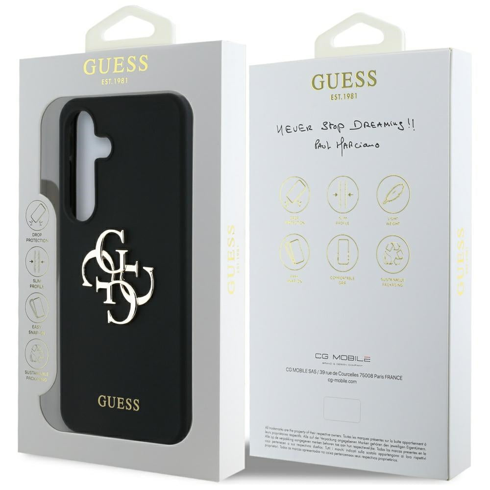 Etui na Samsung Galaxy S25 Ultra S938, Guess, 4G Big, Czarne