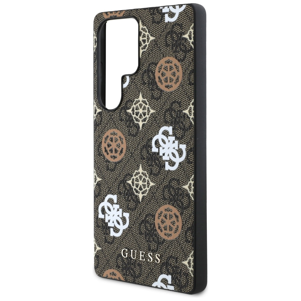 Etui na Samsung Galaxy S25 Ultra S938, Guess, 4G Peony, Brązowy