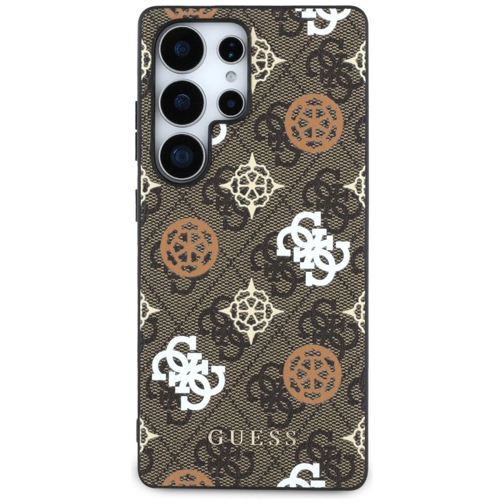 Etui na Samsung Galaxy S25 Ultra S938, Guess, 4G Peony, Brązowy