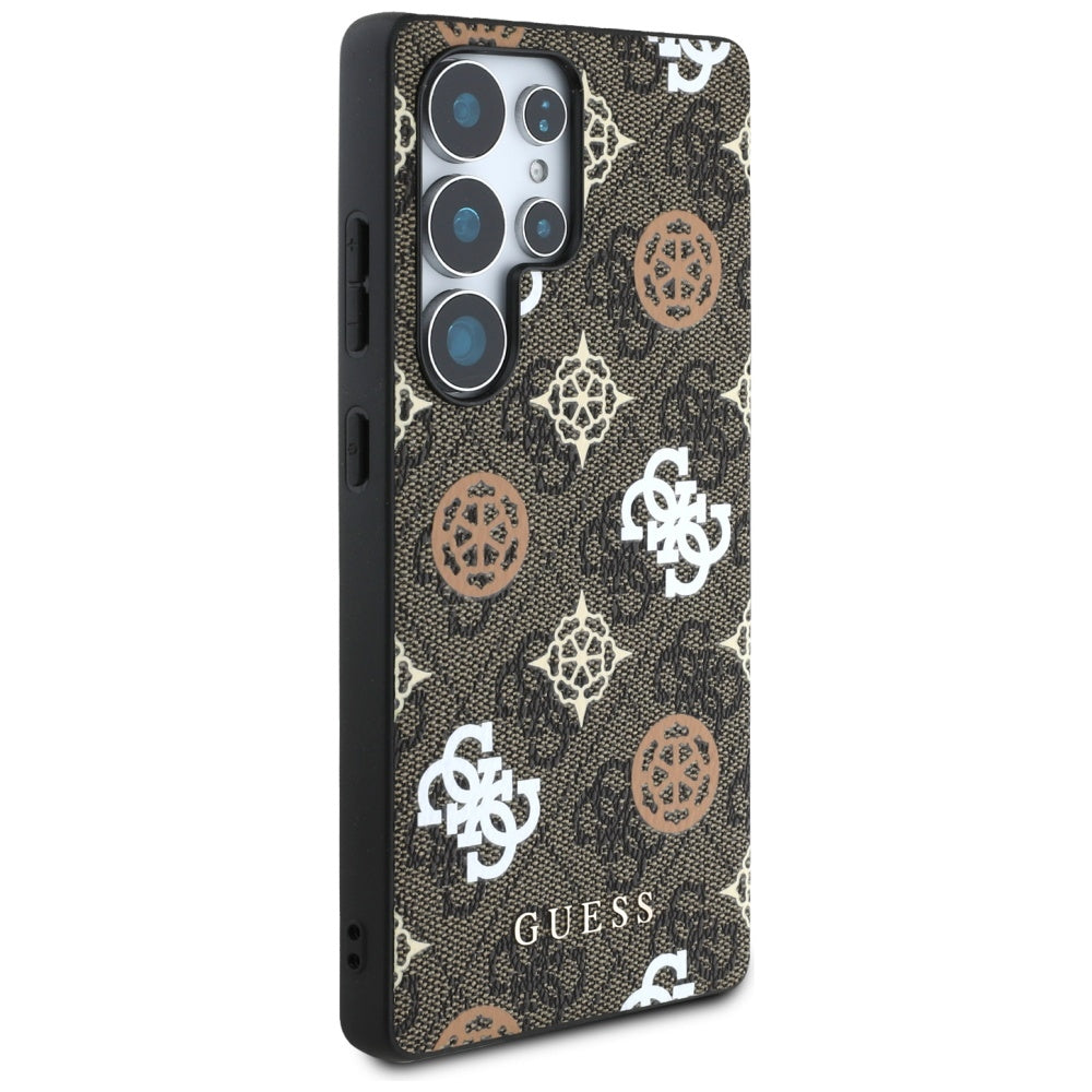 Etui na Samsung Galaxy S25 Ultra S938, Guess, 4G Peony, Brązowy