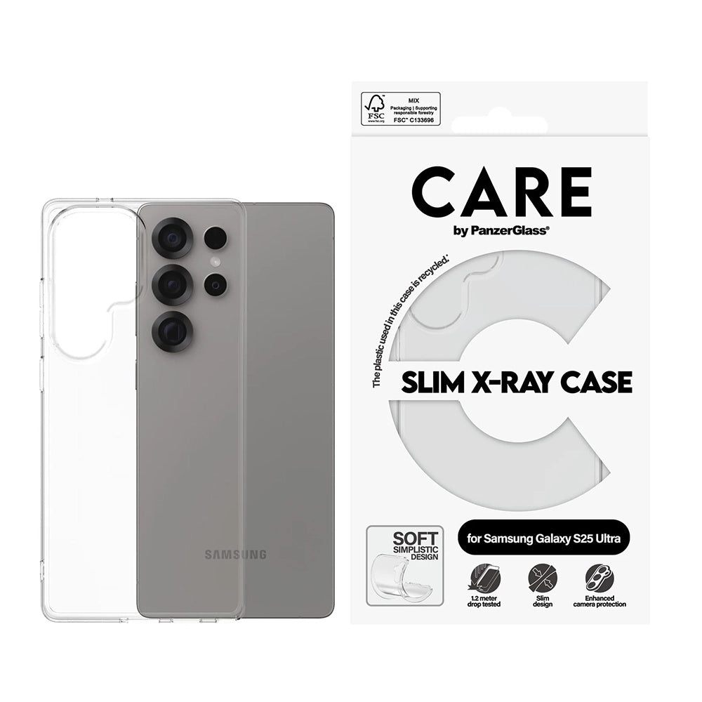 Etui na Samsung Galaxy S25 Ultra S938, PanzerGlass, Modne, Przezroczyste