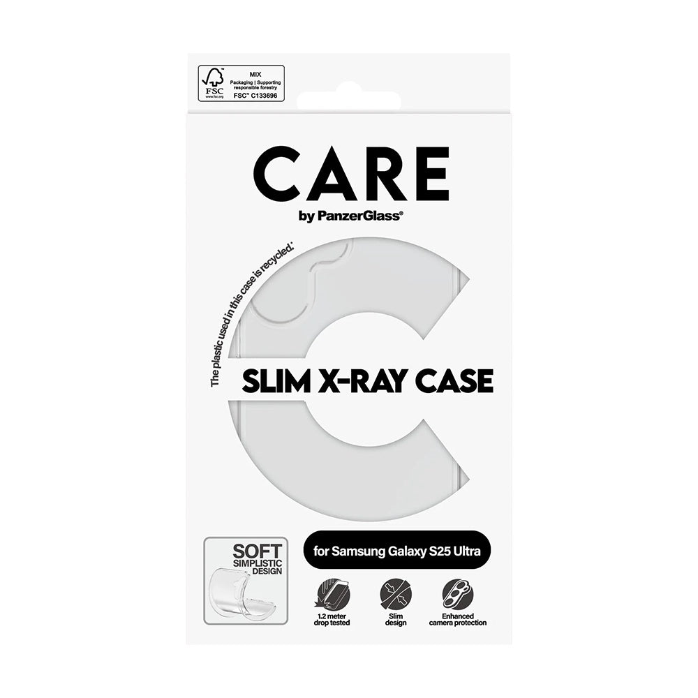 Etui na Samsung Galaxy S25 Ultra S938, PanzerGlass, Modne, Przezroczyste