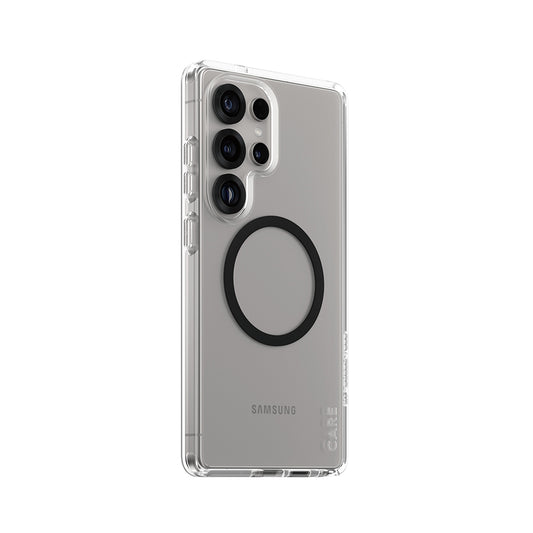 Etui na Samsung Galaxy S25 Ultra S938, PanzerGlass, Care Urban Combat, Czarne Przezroczyste