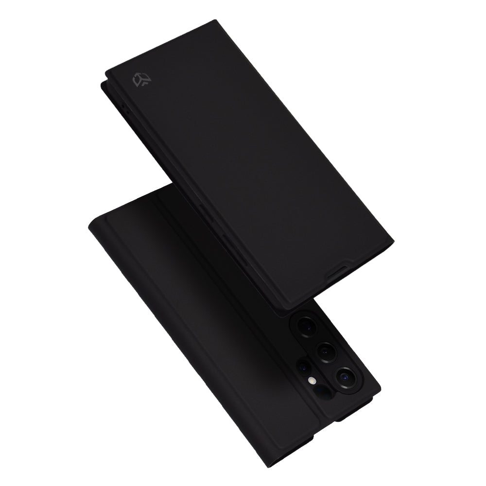 Etui na Samsung Galaxy S25 Ultra S938, Techsuit, Magskin Book, czarne