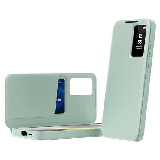 Etui na Samsung Galaxy S25 Ultra S938, Techsuit, SmartView, Zielony