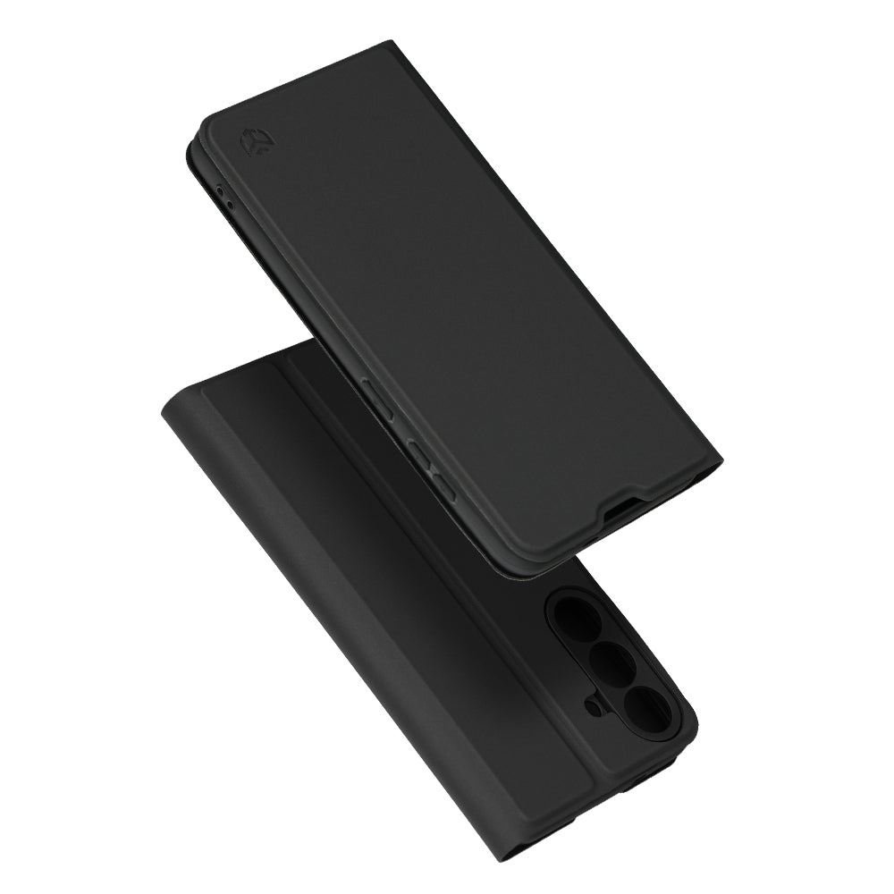 Etui na Samsung Galaxy S26 FE S741 / S25 FE, Techsuit, Magskin Book, czarne