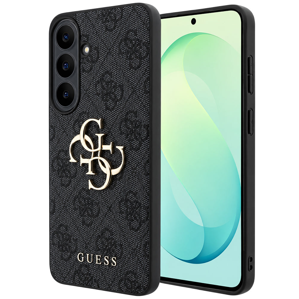 Etui na Samsung Galaxy S26 FE S741, Guess, 4G Metal Logo, Czarny