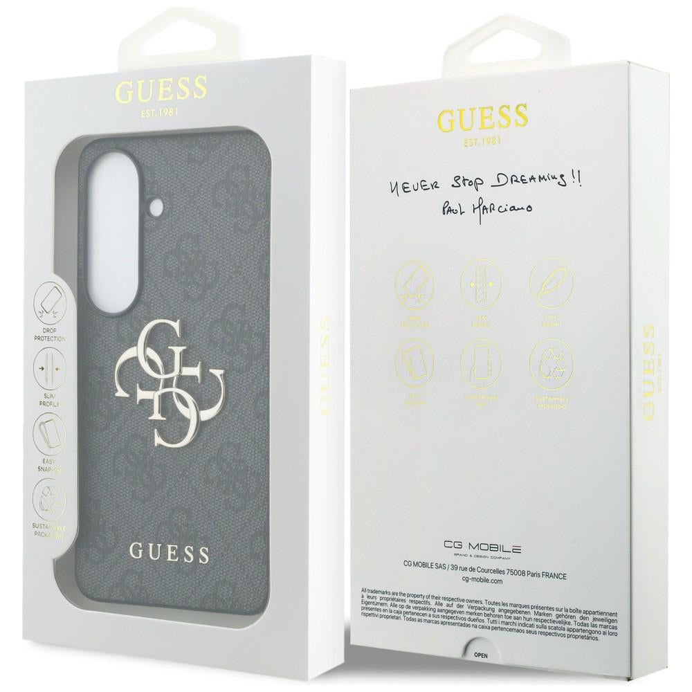Etui na Samsung Galaxy S26 S942, Guess, 4G Big Logo, Czarne