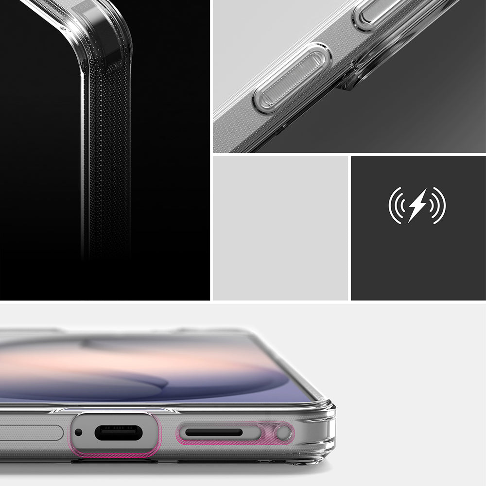 Etui na Samsung Galaxy S26 Plus S947, Ringke, Fusion, Matowe Przezroczyste