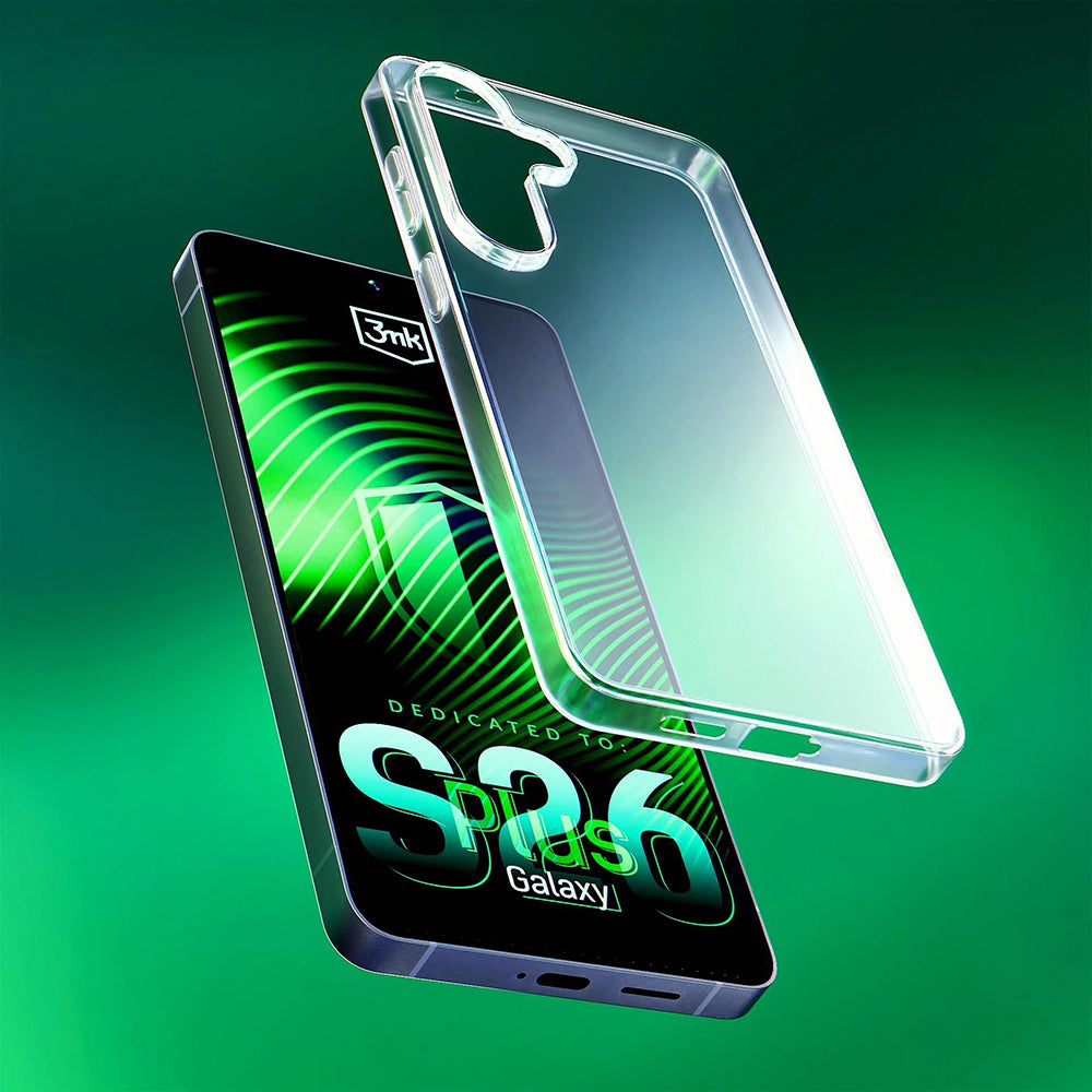Etui do Samsung Galaxy S26 Plus S947, 3MK, Przezroczyste, Transparentne