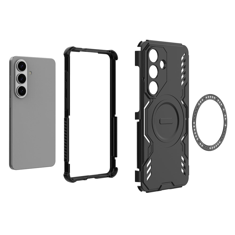 Etui MagSafe do Samsung Galaxy S26 Plus S947, Techsuit, ArmorMag, Czarny