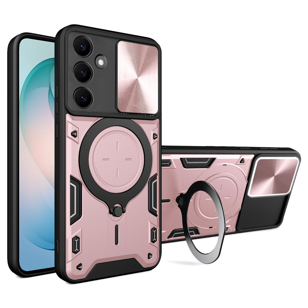 Etui na Samsung Galaxy S26 Plus, Techsuit, CamGuard Pro, Różowe Złoto