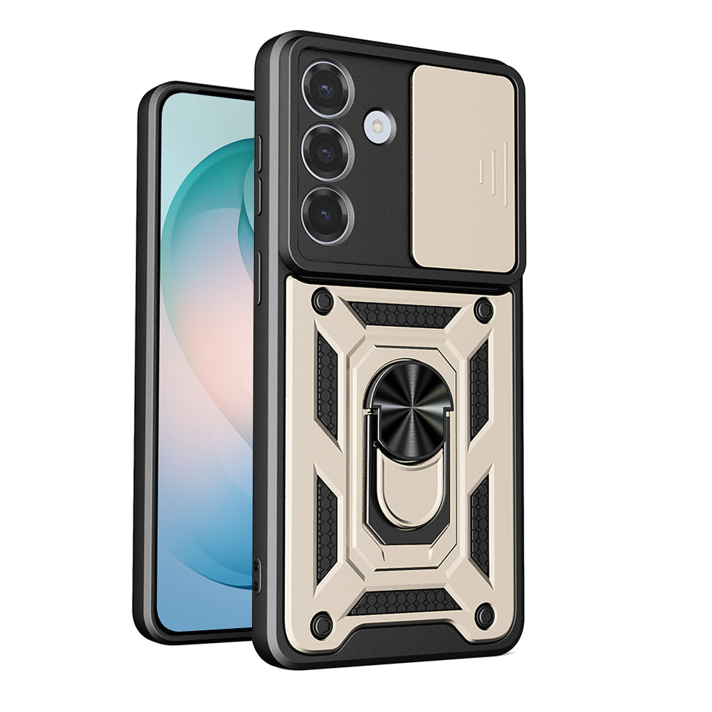 Etui na Samsung Galaxy S26 Plus, Techsuit, CamShield, Złote