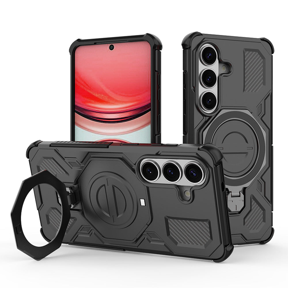 Etui na Samsung Galaxy S26 Plus S947, Techsuit, Carbon Shield Pro, czarne