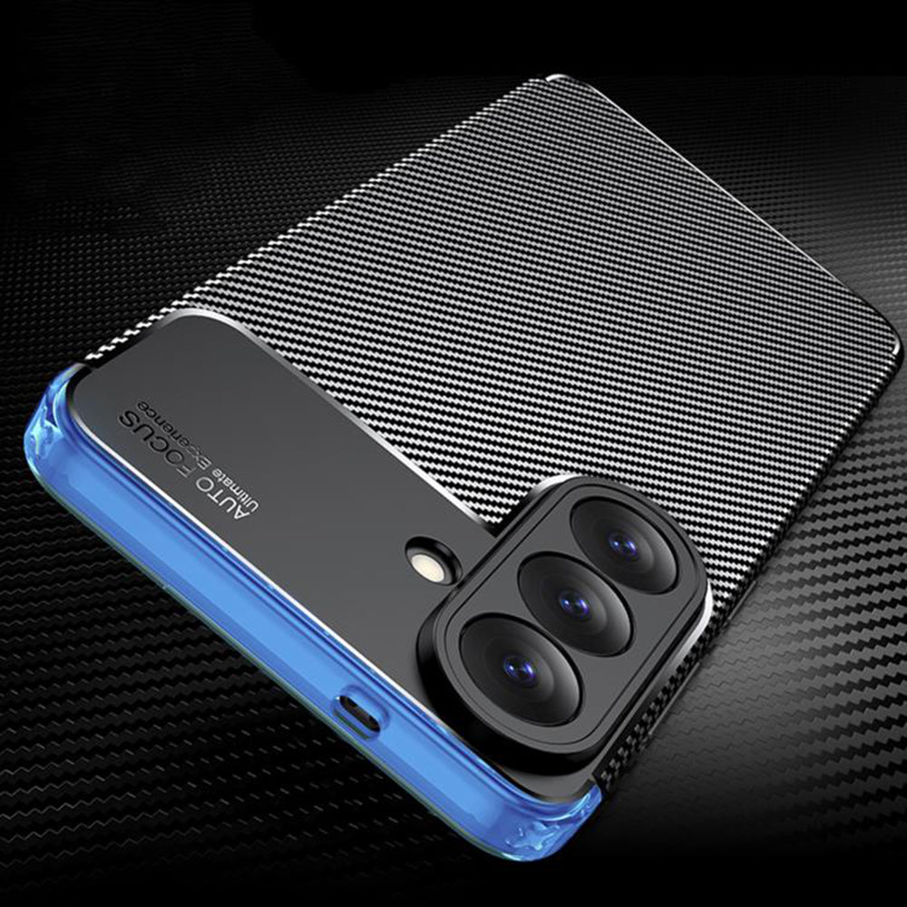 Etui na Samsung Galaxy S26 Plus S947, Techsuit, CarbonFiber, Czarne