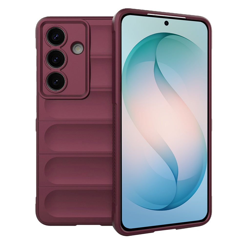 Etui na Samsung Galaxy S26 Plus S947, Techsuit, Magic Shield, Wiśniowy