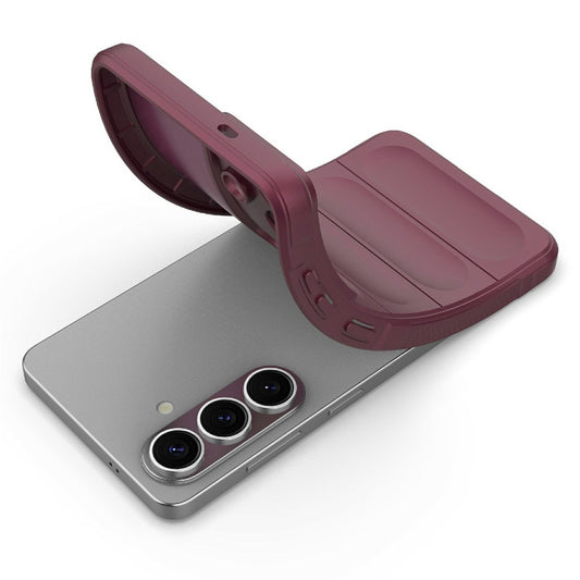 Etui na Samsung Galaxy S26 Plus, Techsuit, Magic Shield, Wiśniowe