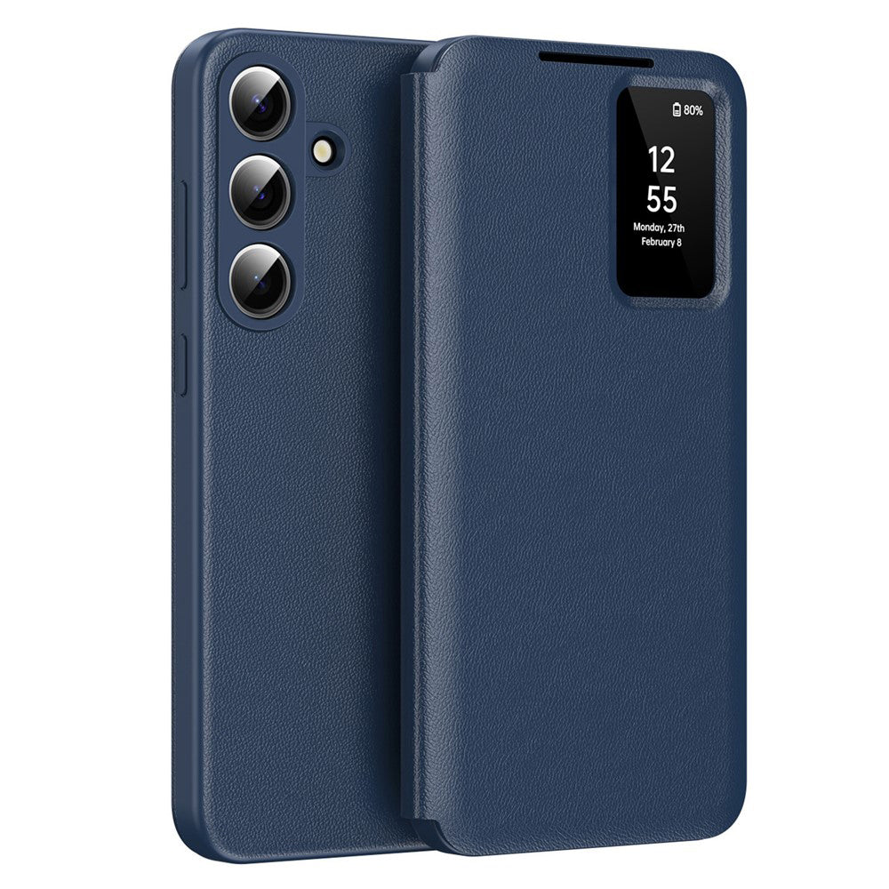 Etui na Samsung Galaxy S26 Plus S947, Techsuit, SmartView, Niebieskie