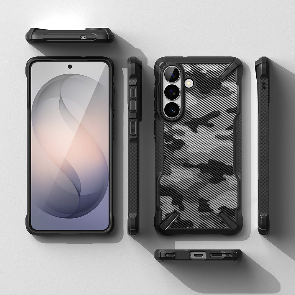 Etui na Samsung Galaxy S26 S942, Ringke, Fusion X, Camouflage