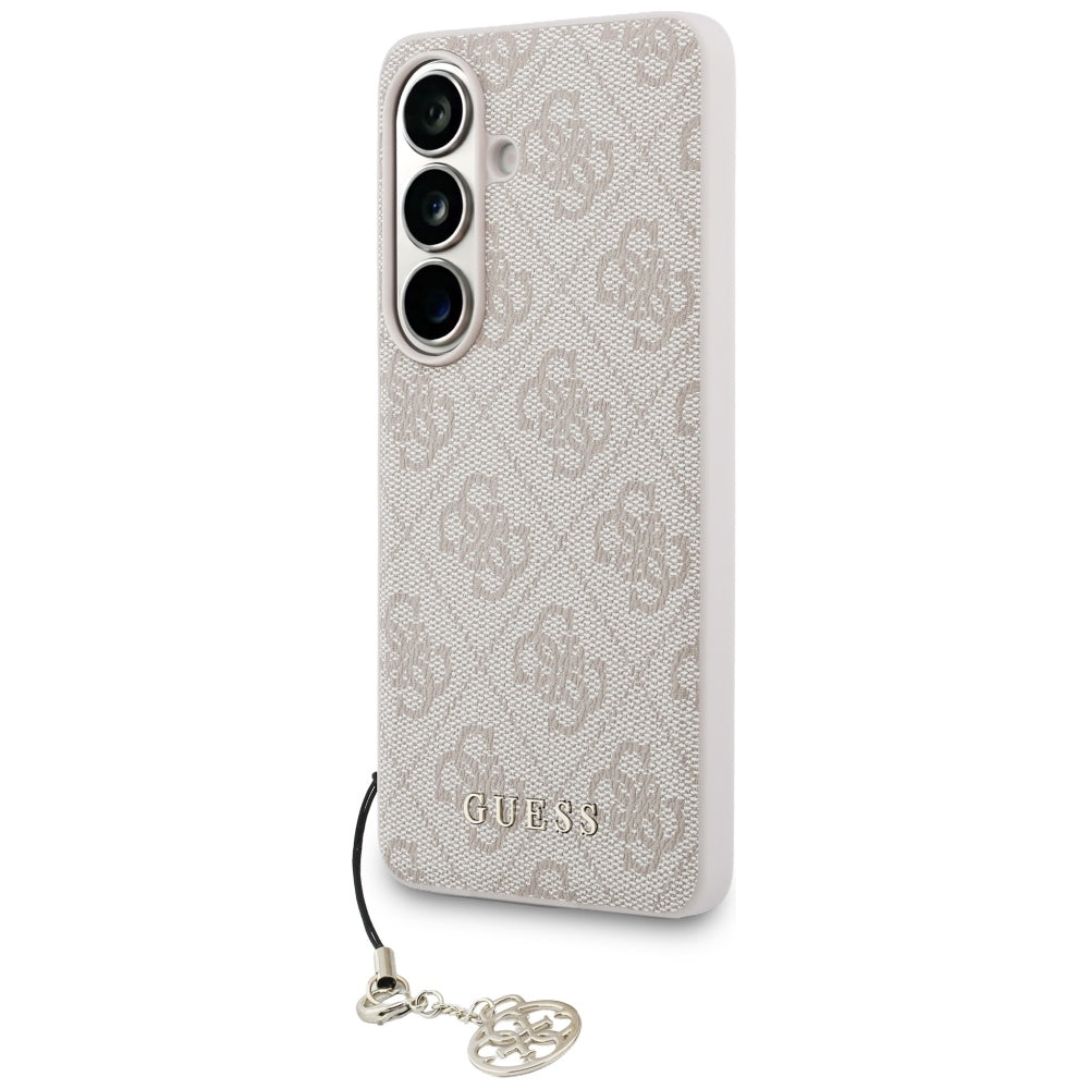Etui na Samsung Galaxy S26 S942, Guess, 4G Classic Logo Charm, Różowy