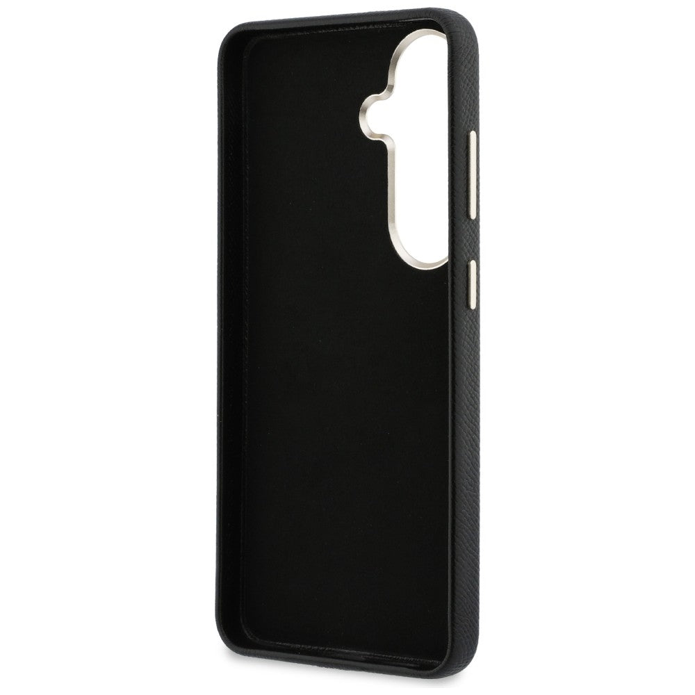 Etui na Samsung Galaxy S26 S942, Guess, 4G Grained Big and Classic Logo, Czarne