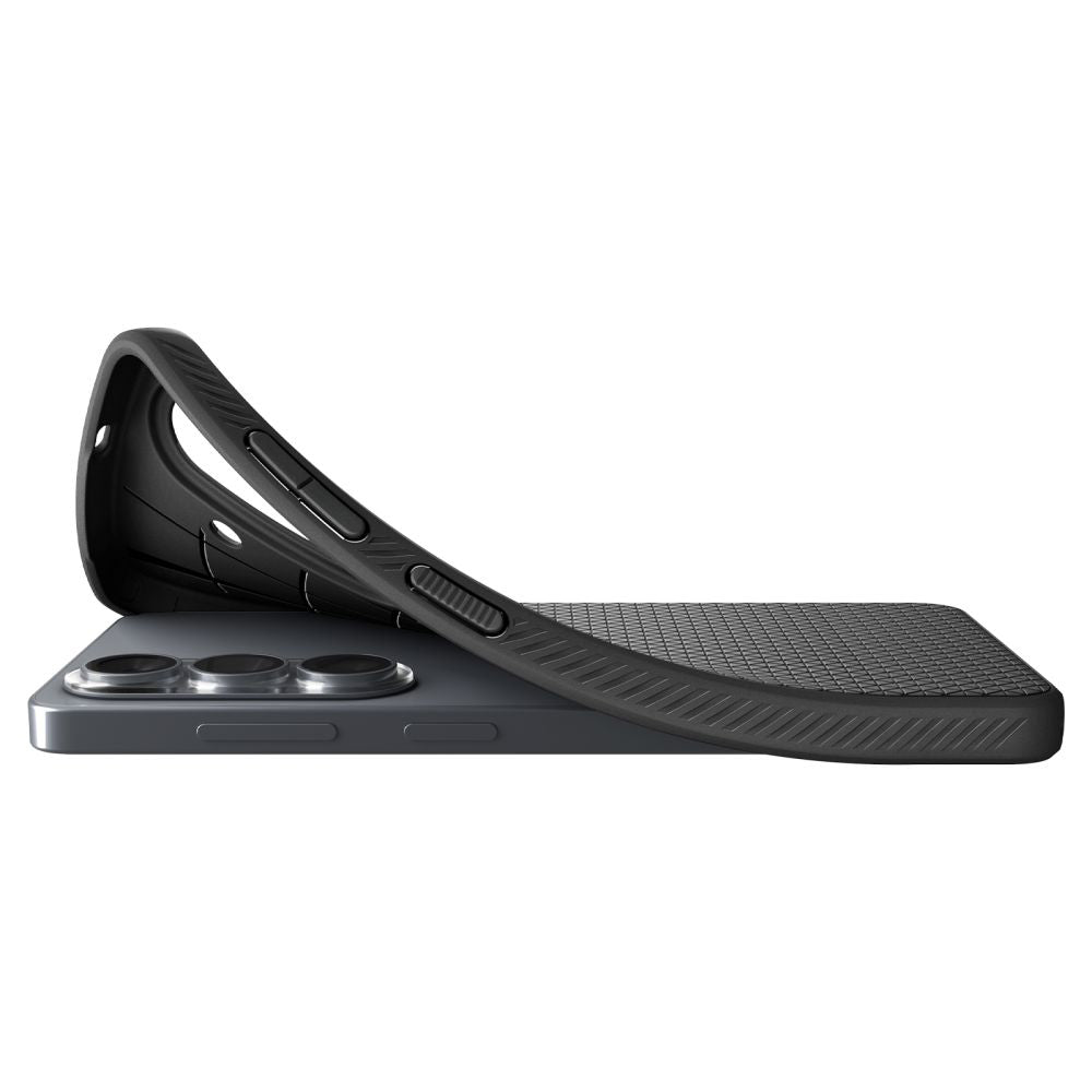 Etui na Samsung Galaxy S26 S942, Spigen, Liquid Air, Czarne Matowe ACS10726