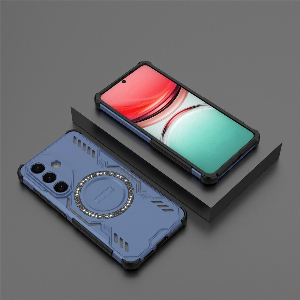 MagSafe Case for Samsung Galaxy S26 S942, Techsuit, ArmorMag, Blue