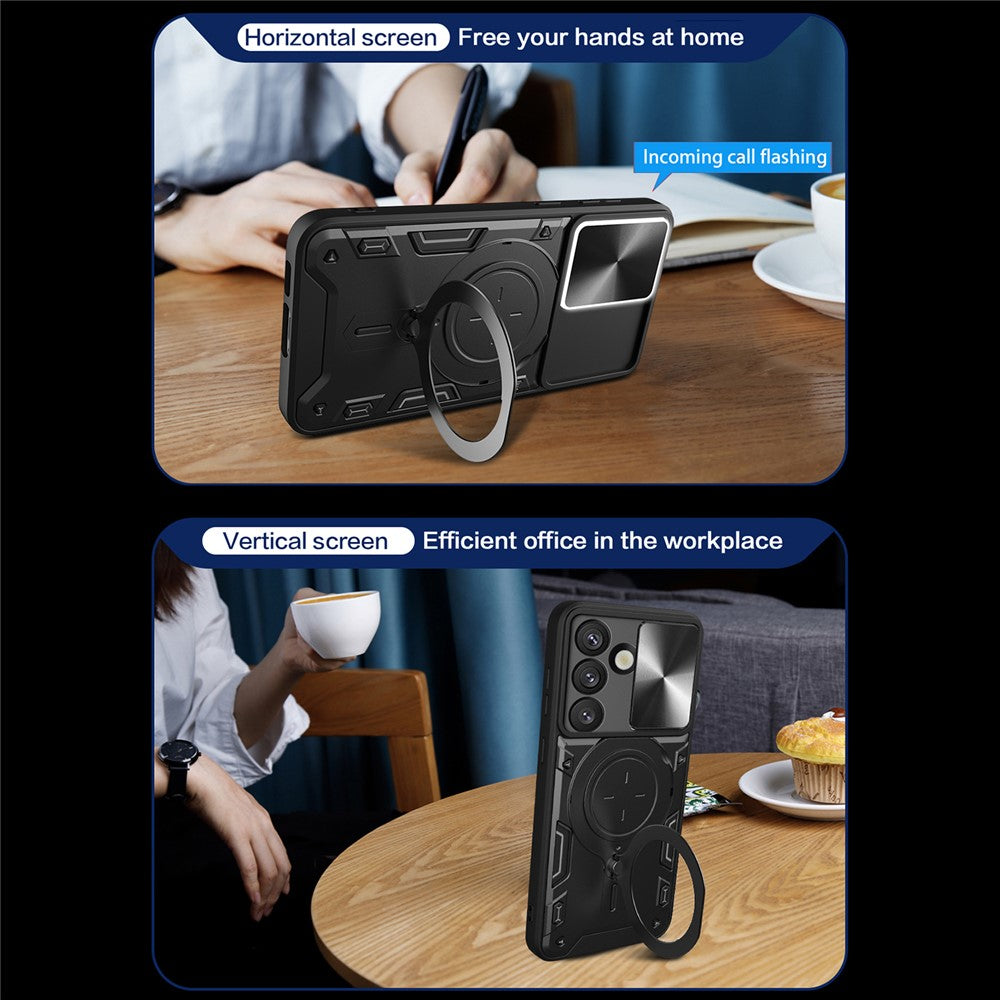 Etui na Samsung Galaxy S26 S942, Techsuit, CamGuard Pro, czarne