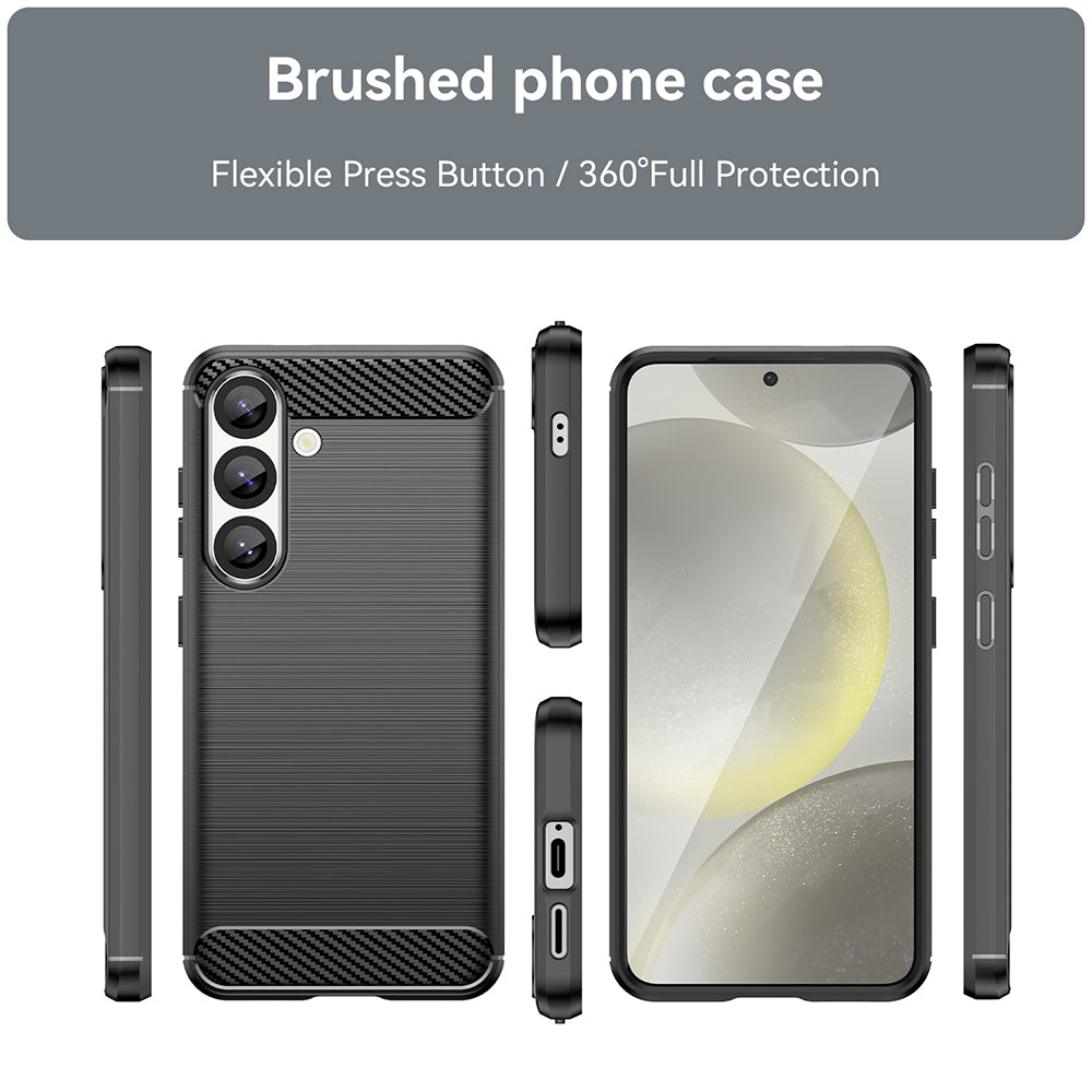 Etui na Samsung Galaxy S26 S942, Techsuit, Carbon, Czarne
