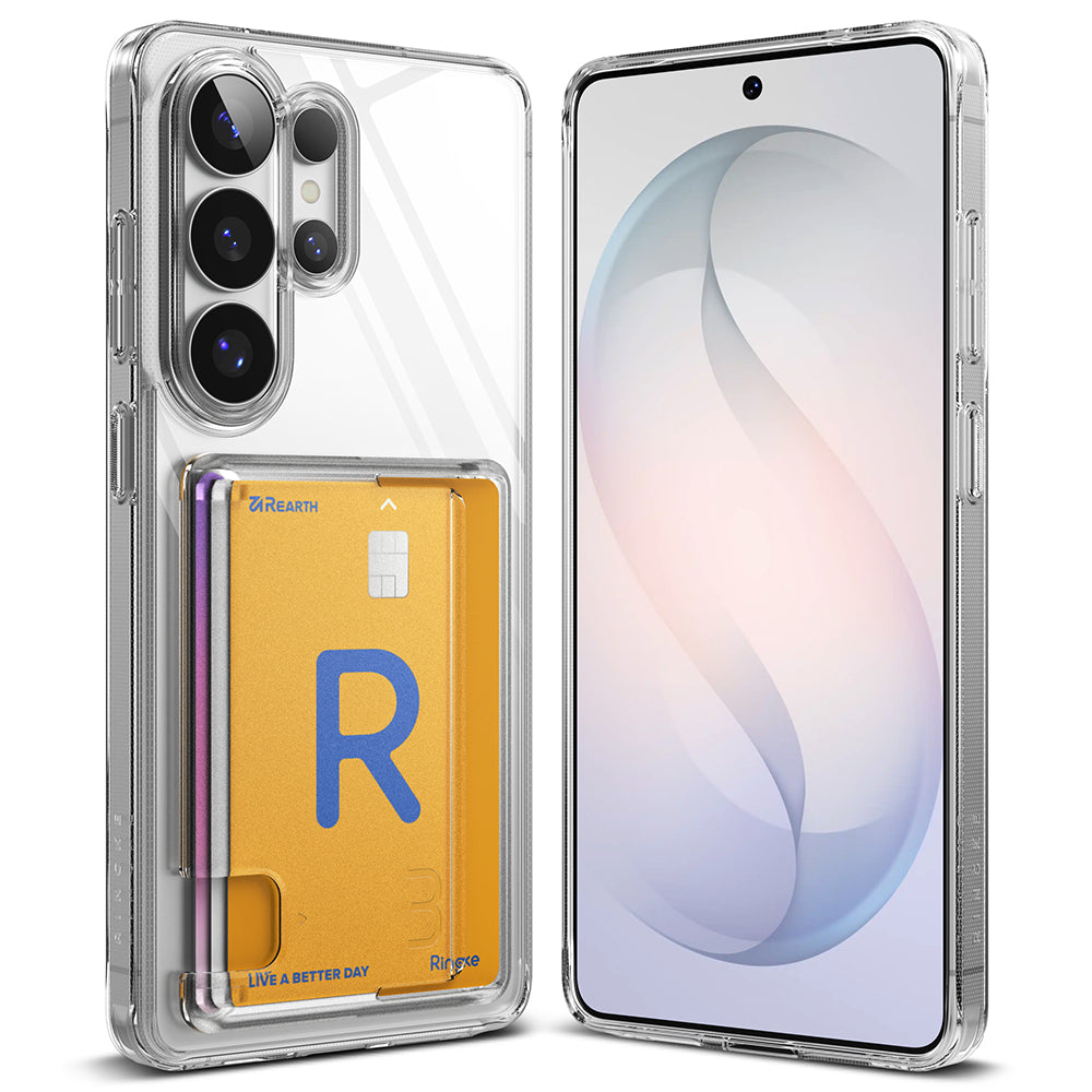 Etui na Samsung Galaxy S26 Ultra S948, Ringke, Fusion Card, Przezroczyste