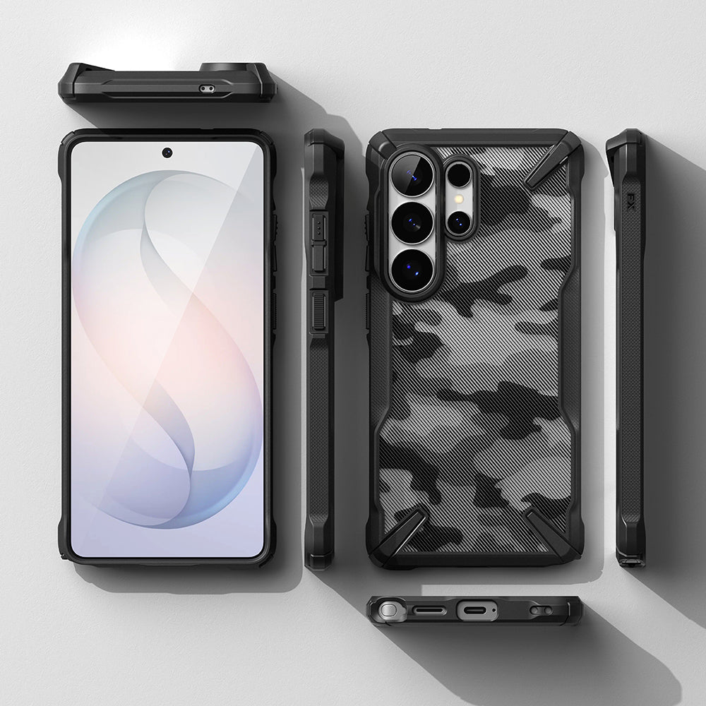 Etui na Samsung Galaxy S26 Ultra S948, Ringke, Fusion X, Camouflage