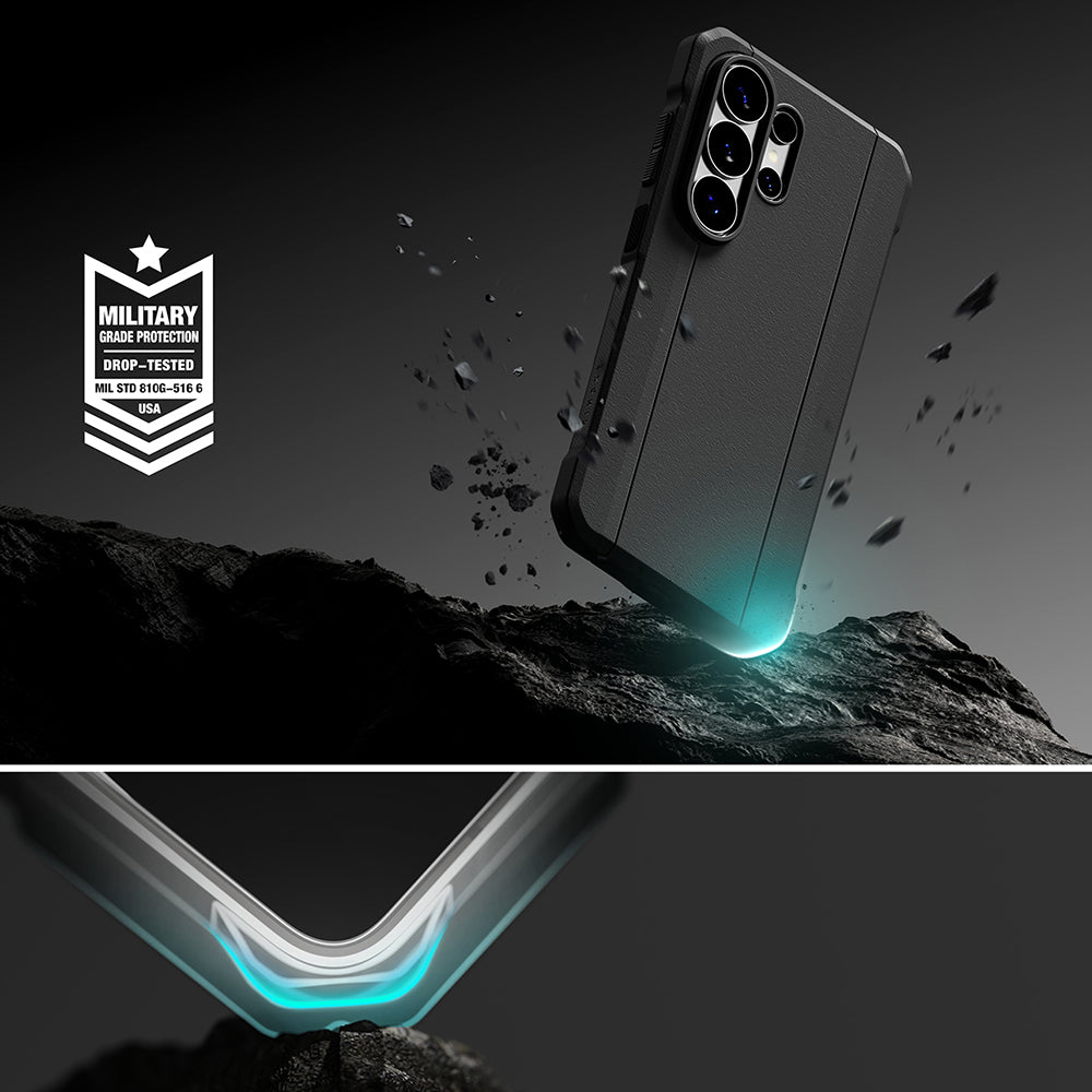 Etui na Samsung Galaxy S26 Ultra S948, Ringke, Onyx A, Czarne