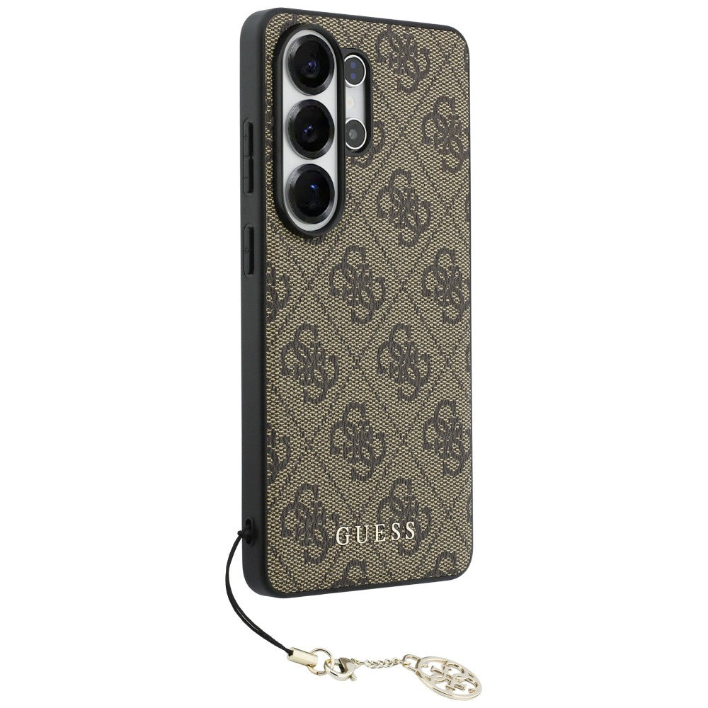 Etui na Samsung Galaxy S26 Ultra S948, Guess, 4G Classic Logo Charm, Brązowy