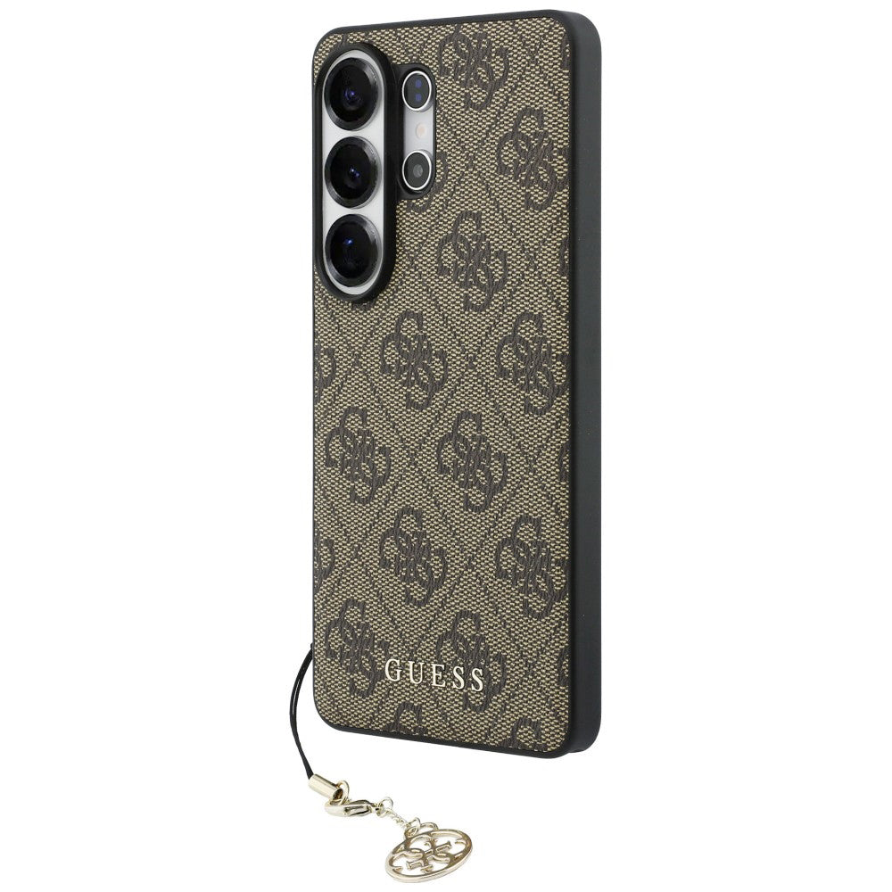 Etui na Samsung Galaxy S26 Ultra S948, Guess, 4G Classic Logo Charm, Brązowy
