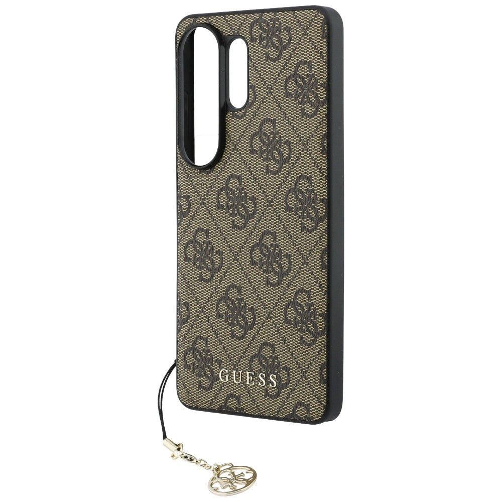Etui na Samsung Galaxy S26 Ultra S948, Guess, 4G Classic Logo Charm, Brązowy