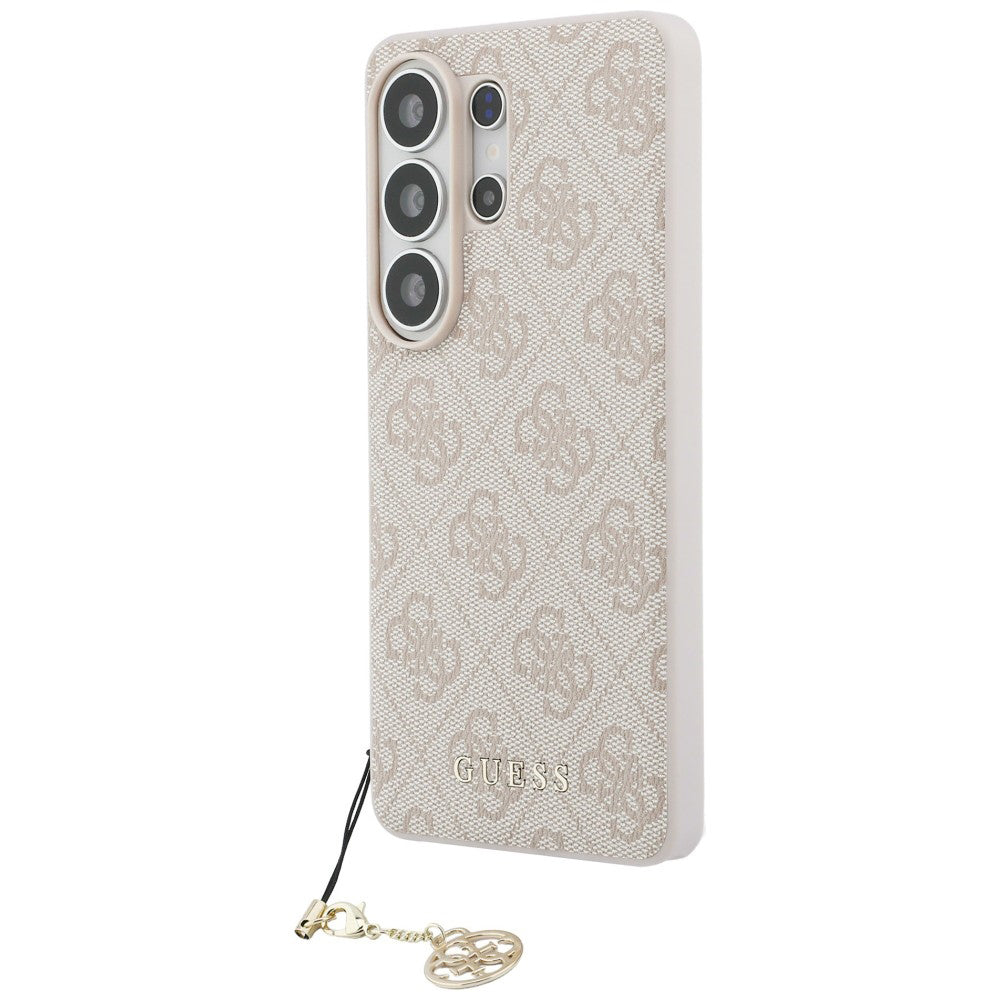 Etui na Samsung Galaxy S26 Ultra S948, Guess, 4G Classic Logo Charm, Różowy