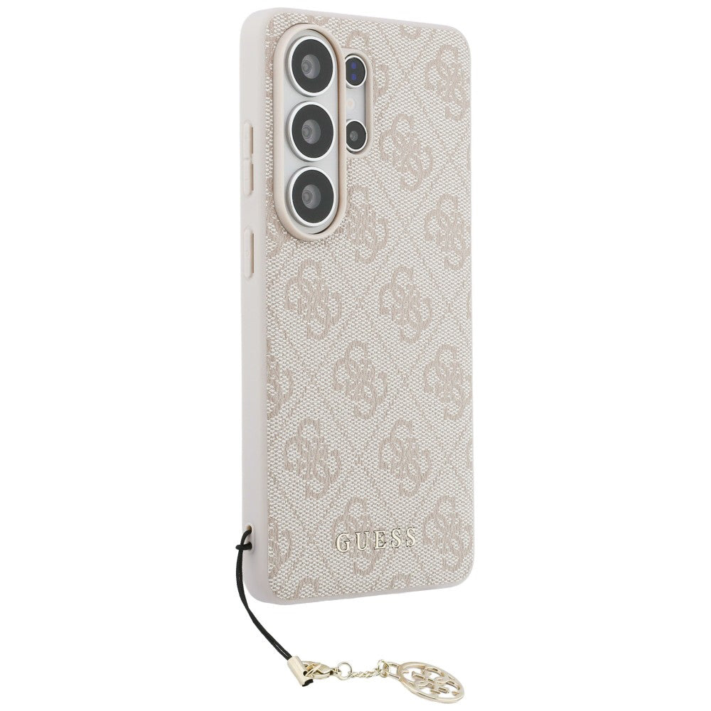 Etui na Samsung Galaxy S26 Ultra S948, Guess, 4G Classic Logo Charm, Różowy