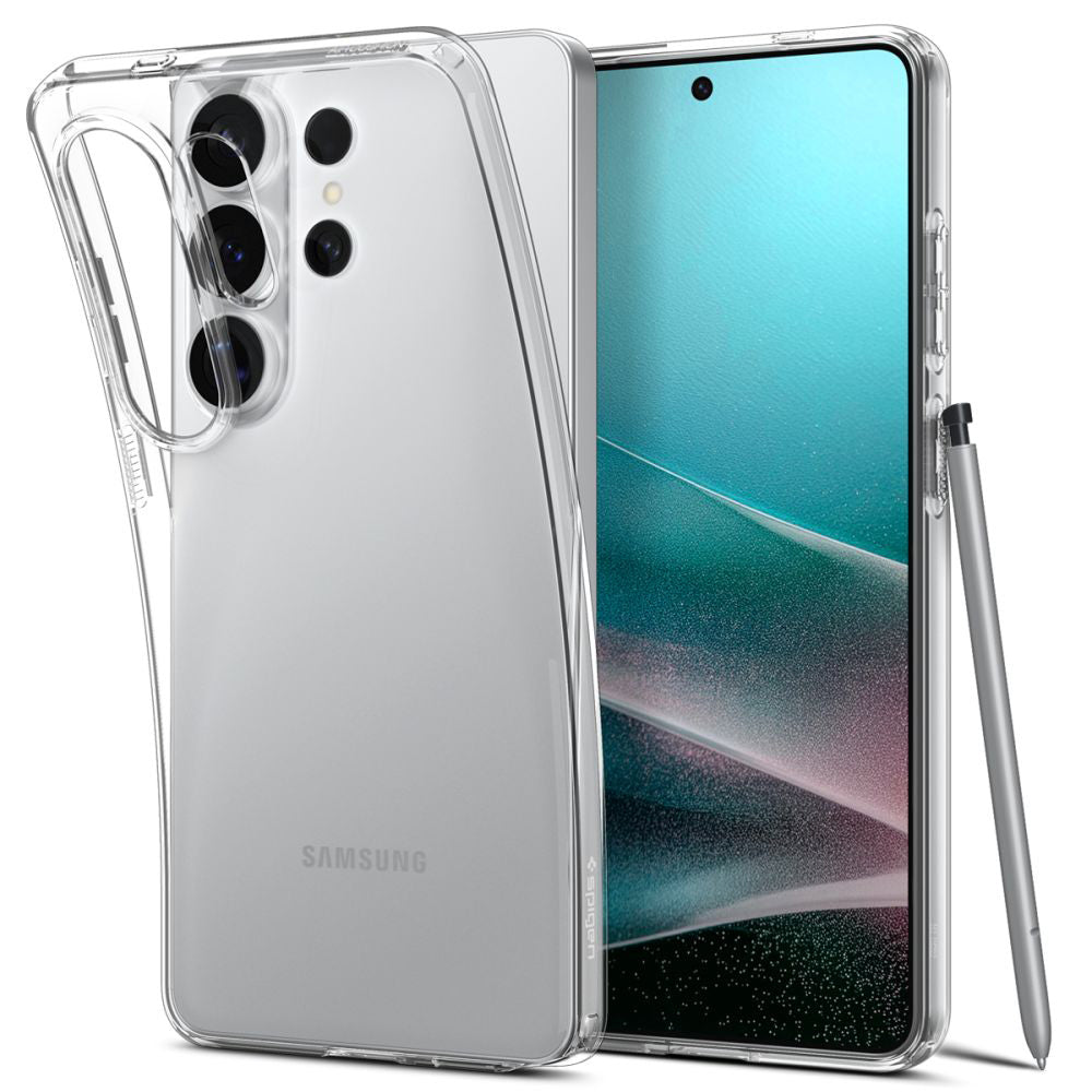 Etui na Samsung Galaxy S26 Ultra S948, Spigen, Liquid Crystal, Przezroczyste ACS10671