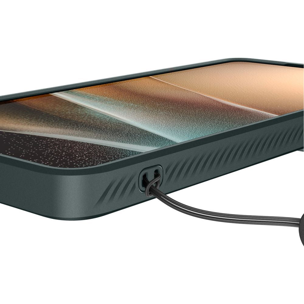 Etui na Samsung Galaxy S26 Ultra S948, Spigen, Optik Armor, Zielony ACS10688